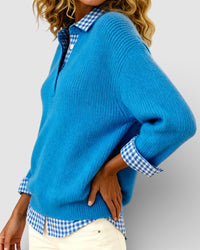 Chic Knit V-Neck Sweater 2