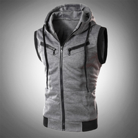 Stilvolle Slim-Fit-Weste mit Kapuze - Ricardo