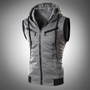 Stilvolle Slim-Fit-Weste mit Kapuze - Ricardo