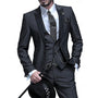 Men's Elegant Three-Piece Tailored Occasion Suit Set 1