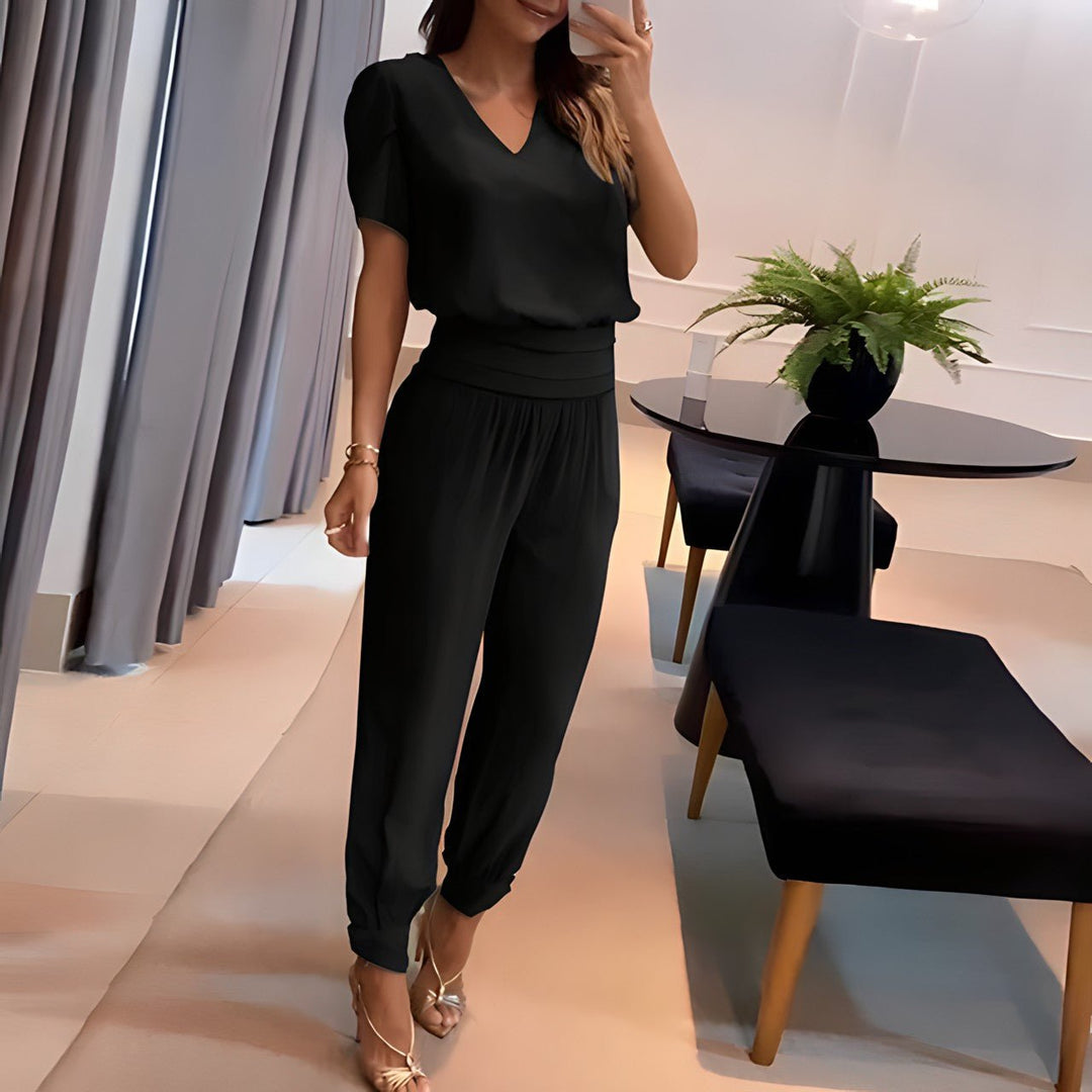 Ladies Set with Blouse and Pants – Aurora