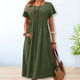 Luftiges & bequemes Sommerkleid mit weiter Passform - Tabea