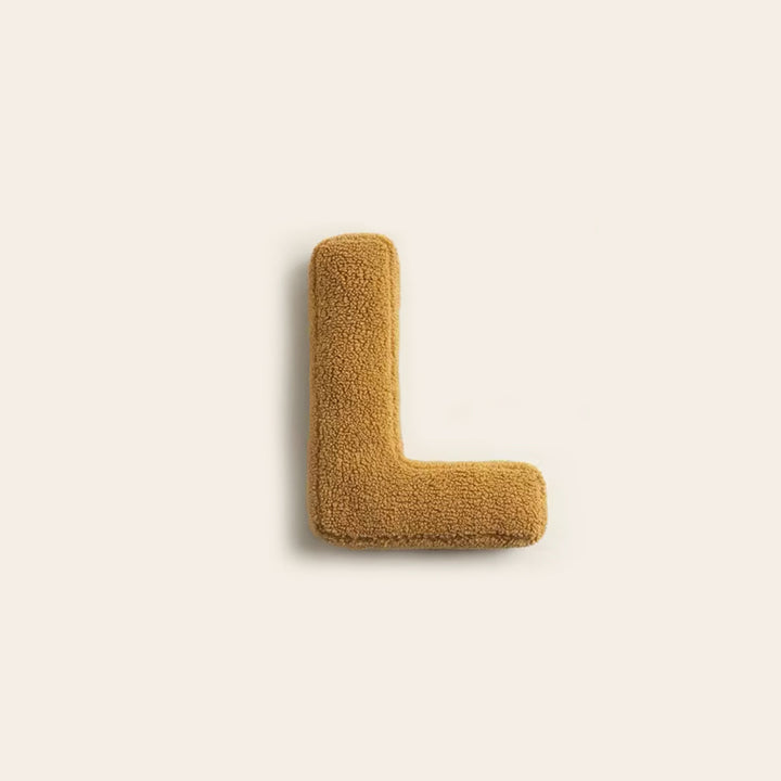 Dekoratives Alphabetkissen – LetterLounge
