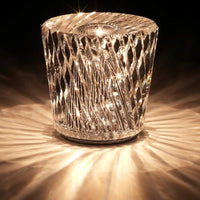 Rechargeable Crystal Table Lamp with Diamond Design - Luxe Edition 13