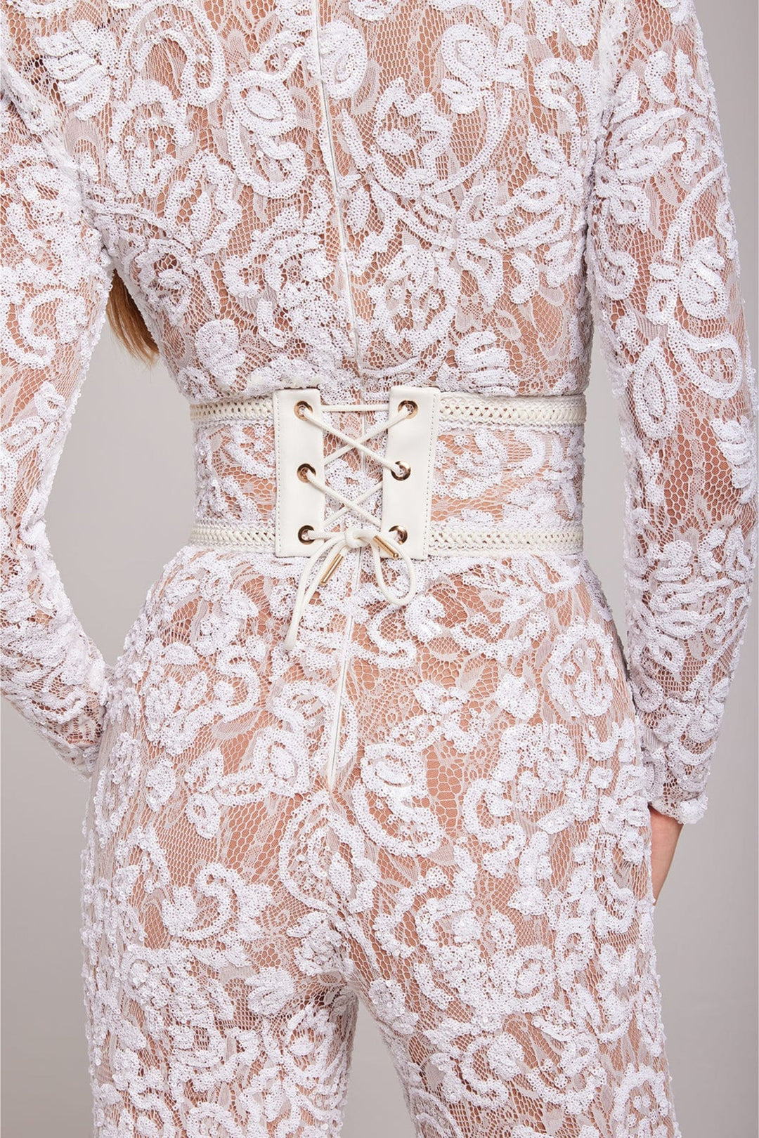 Stijlvolle Avondjumpsuit met V-hals - Juliette