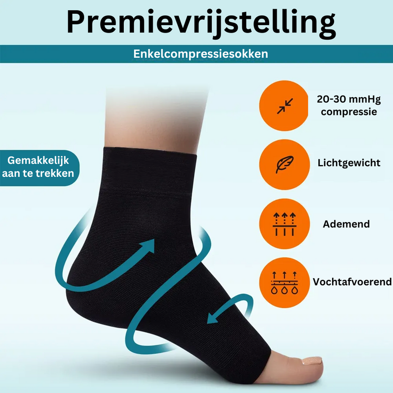 Kompressionsknöchelsocken bei Neuropathie - AnkleSupport Pro
