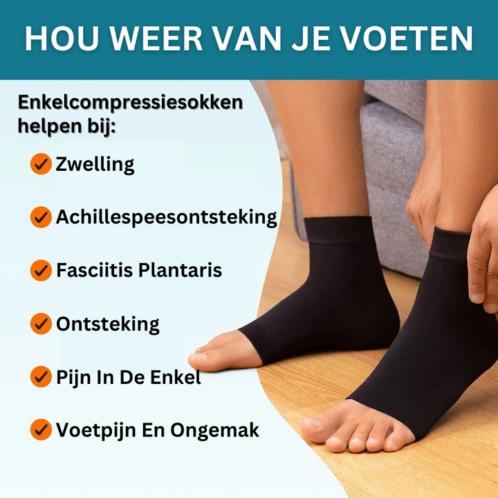 Kompressionsknöchelsocken bei Neuropathie - AnkleSupport Pro