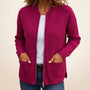 Cozy Zip-Up Cardigan with Deep Front Pockets 5