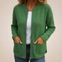 Cozy Zip-Up Cardigan with Deep Front Pockets 6