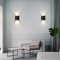 Waterproof LED Outdoor Wall Light – Sleek Aluminum Energy-Saving Fixture 4