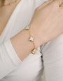 KLEEBLATT FÜNF ARMBAND