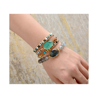 Winnie Wikkelarmband met unieke Edelstenen | Een magisch sieraad