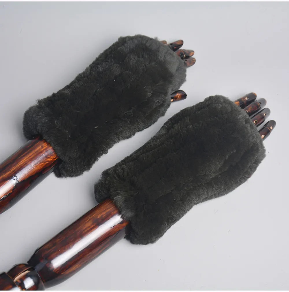 Samantha Fingerlose Handschuhe | Warm & Trendy