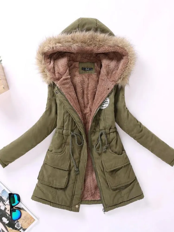 Kaitlyn Slim-Fit Parka mit Kapuze | Bequem & stilvoll