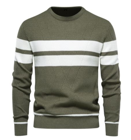 Gestreifter Herrenpullover - Sebastian