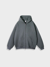 Oversized Weste mit Reißverschluss - Ava