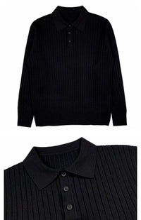 Trendiger Herren-Herbst-Polopullover - Oliver