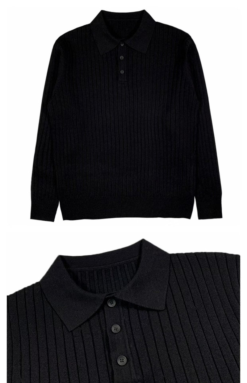 Trendiger Herren-Herbst-Polopullover - Oliver