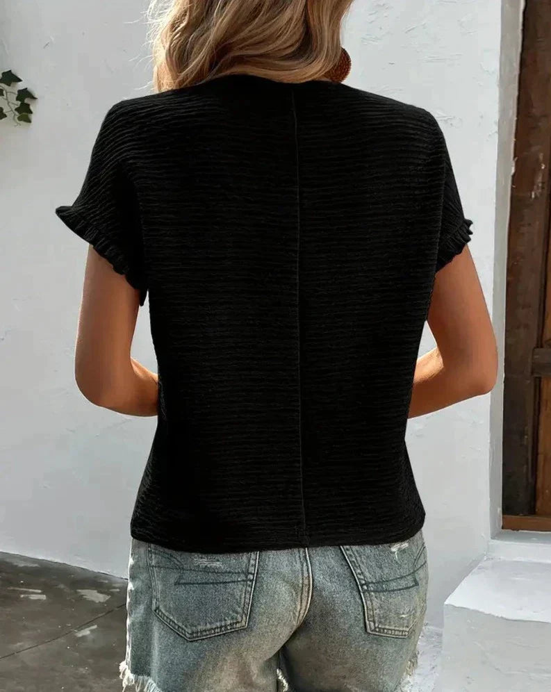 Zacht Katoenen Dames T-shirt – Élodie