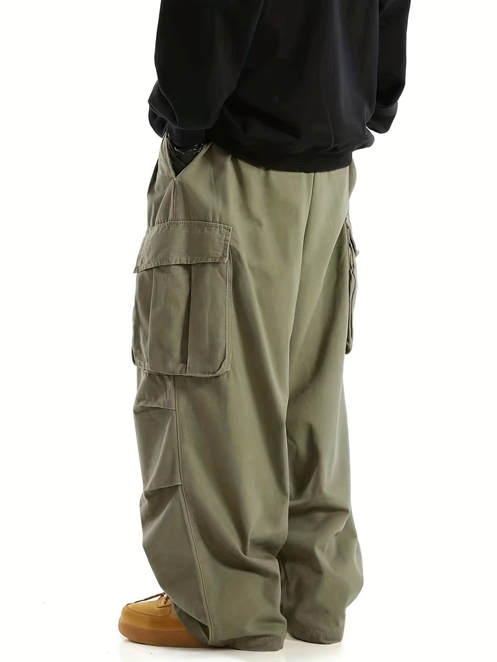 Bequeme Herren-Cargohose mit mehreren Taschen - Daan