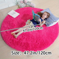 Rond Fluffy Vloerkleed - Clouda