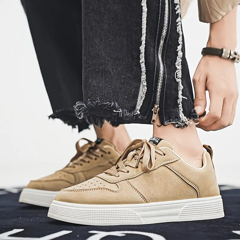 Herren-Wanderschuhe aus Wildleder mit bequemer Sohle und Stil - Marco