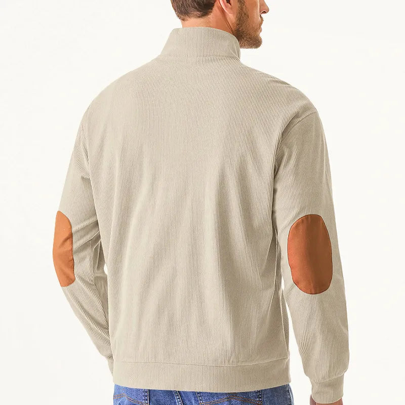 Herren-Sweater mit Stehkragen - Liam