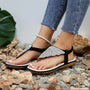 Bequeme, sommerliche und stützende Damensandalen mit verstellbarem Riemen – Lysbeth