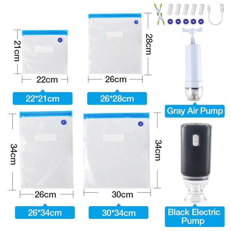 10 Reusable Vacuum Sealer Bags - FreshGuard