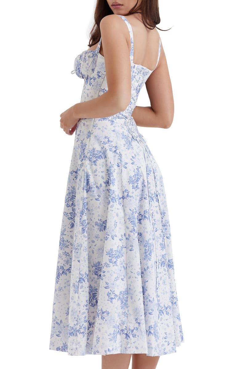 Bustier-Sommerkleid mit Taillenkorsett - Isabella