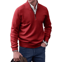 Kaschmirpullover mit Reißverschluss - Mason