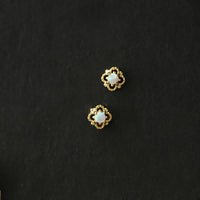 Zarte Vintage Ohrringe mit Opal - Seraphina