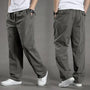 Gerade Herren Cargohose mit elastischem Bund - Odin