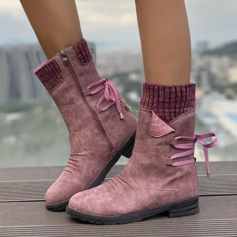 Dames Winterlaarzen met fleece voering – Selina