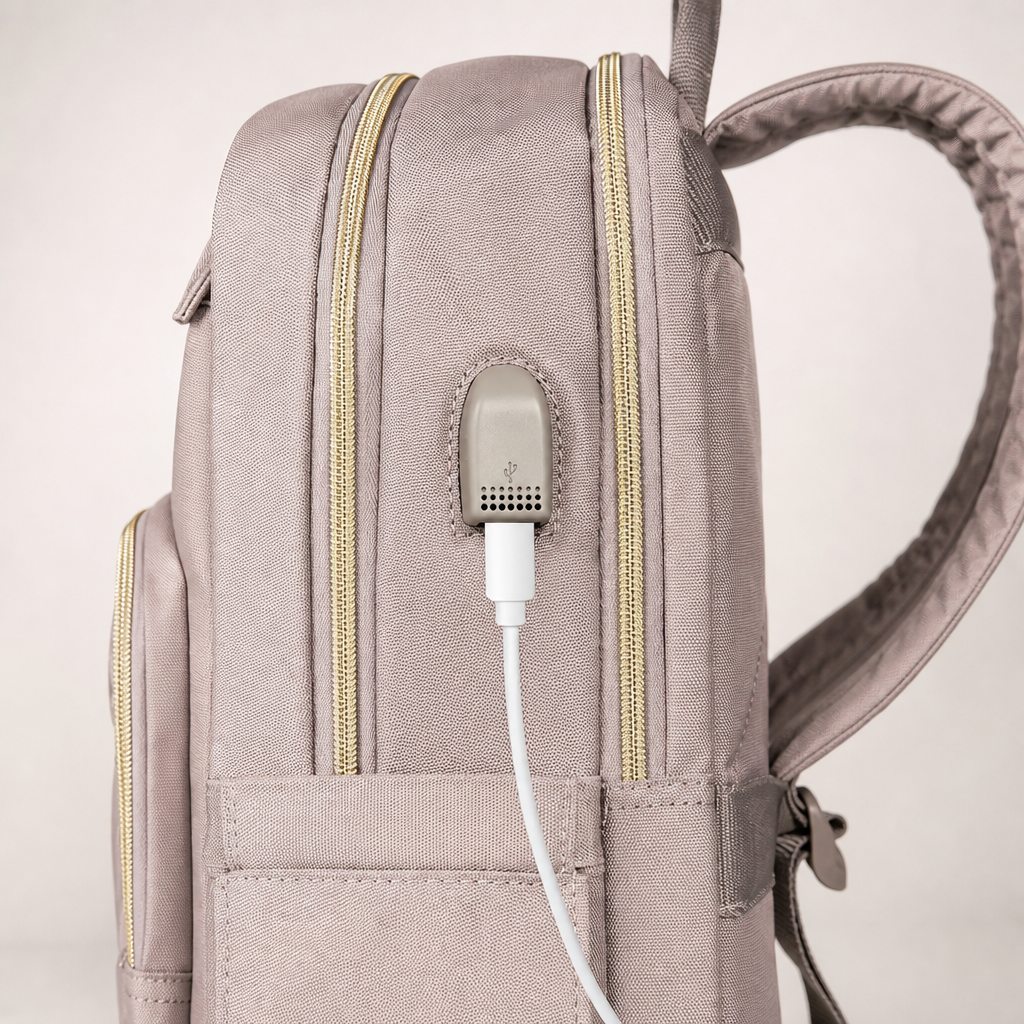 Compacte Laptop Rugzak met USB-Poort – 15.6" – Portavo