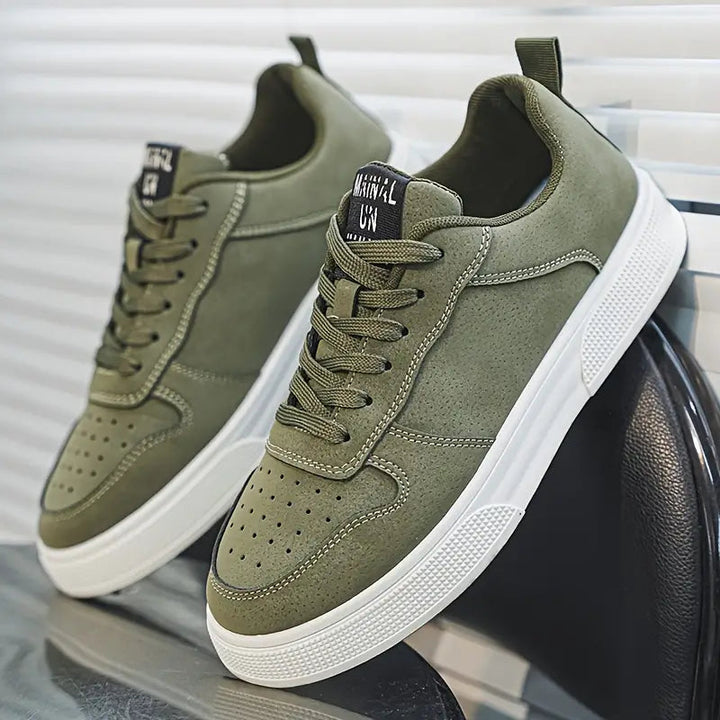 Herren-Wanderschuhe aus Wildleder mit bequemer Sohle und Stil - Marco