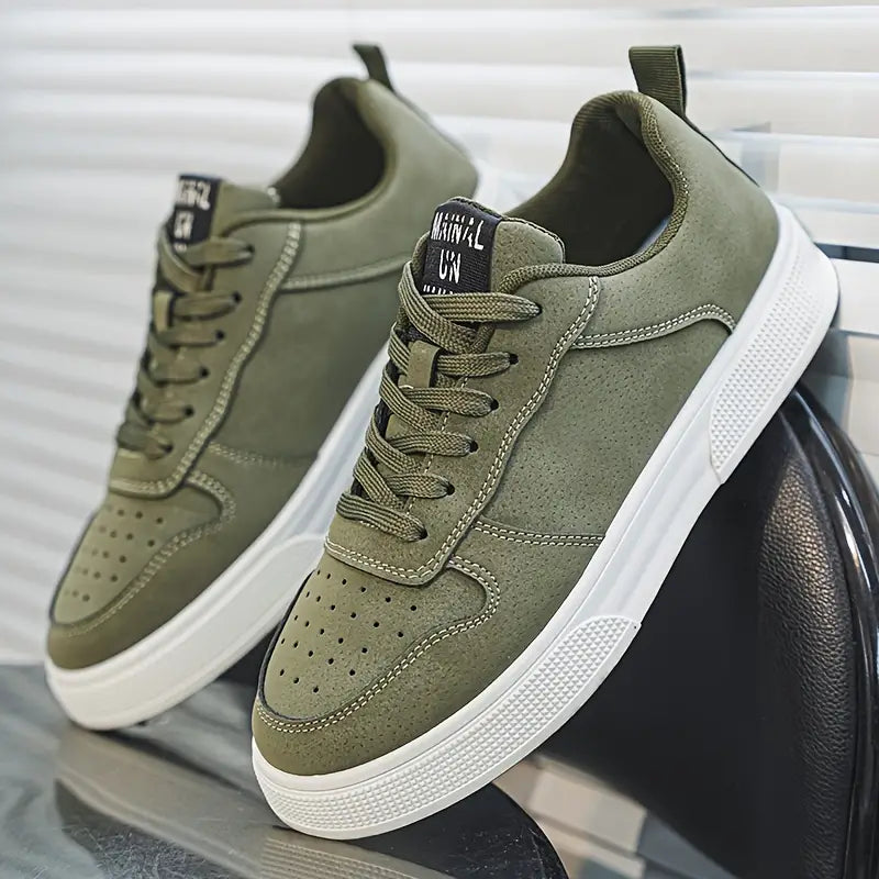 Herren-Wanderschuhe aus Wildleder mit bequemer Sohle und Stil - Marco