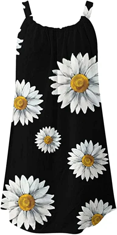 Boho Chic Sommerkleid mit Blumenmuster – Karla