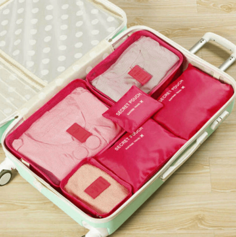 Gepäck-Organizer-Set (2-teilig) – platzsparende Reisetaschen