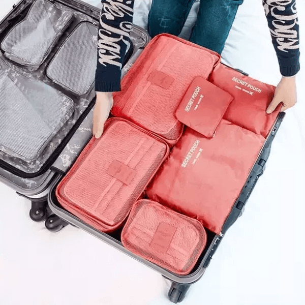 Gepäck-Organizer-Set (2-teilig) – platzsparende Reisetaschen