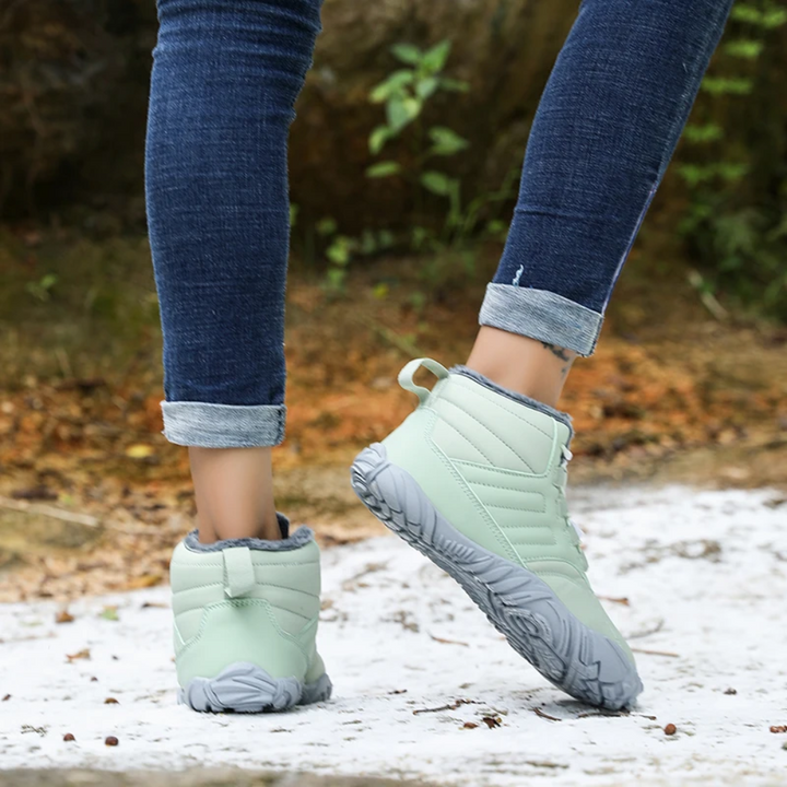 Warme Barfuß Schneestiefel - FrostFlex