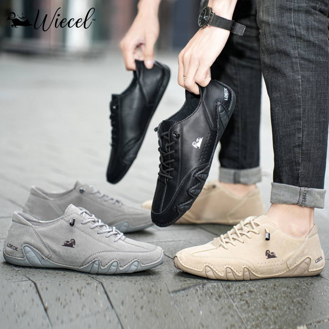 Unisex Leder Barfußschuhe – BareMotion