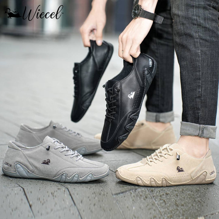 Unisex Leder Barfußschuhe – BareMotion