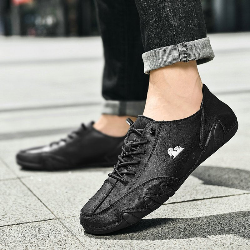 Unisex Leder Barfußschuhe – BareMotion