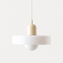 Bauhaus Colored Glass Pendant Light 18