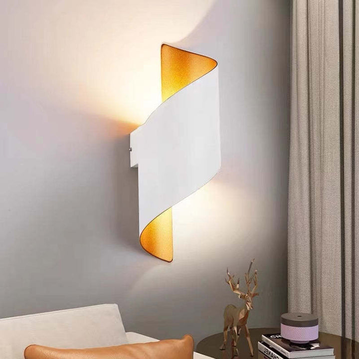 Moderne Spiral-LED-Wandleuchte - TwistLight