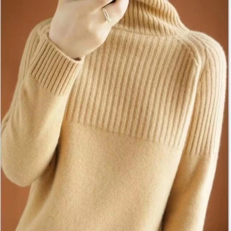Trendiger Rollkragenpullover für Damen - Serena