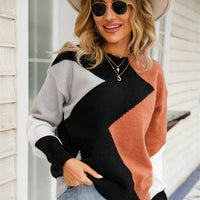 Patchwork Damestrui met Ronde Hals – Clara