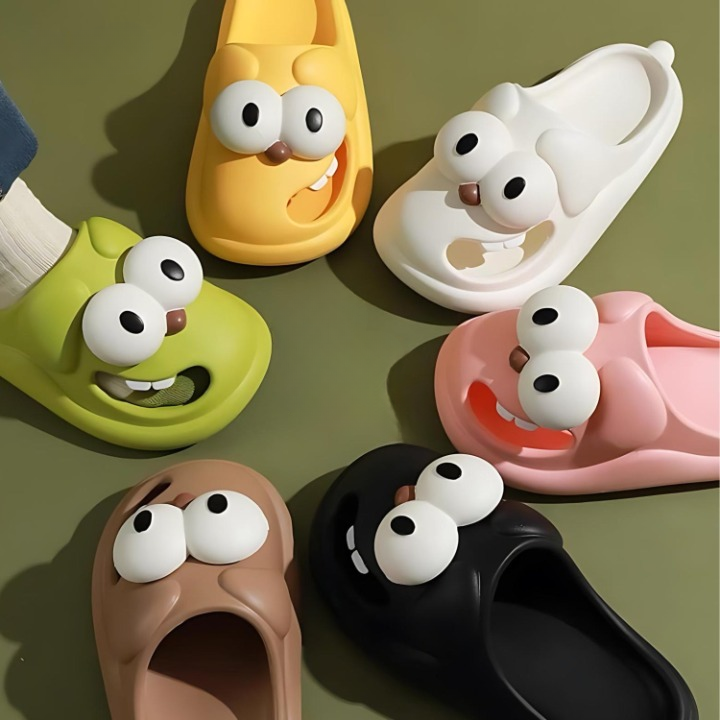 Cartoon-Pantoletten mit Komfort und Charakter - PawJoy Cozy Pup Pantoletten
