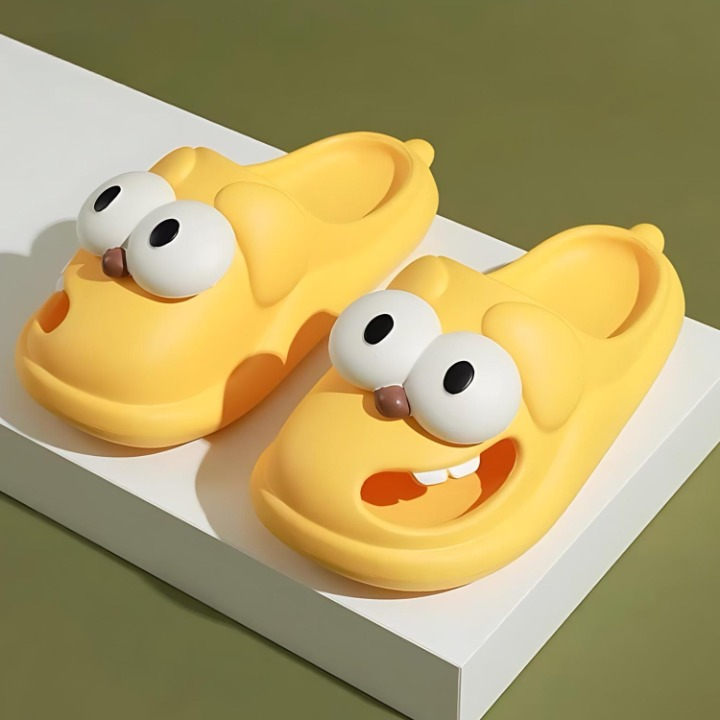 Cartoon-Pantoletten mit Komfort und Charakter - PawJoy Cozy Pup Pantoletten
